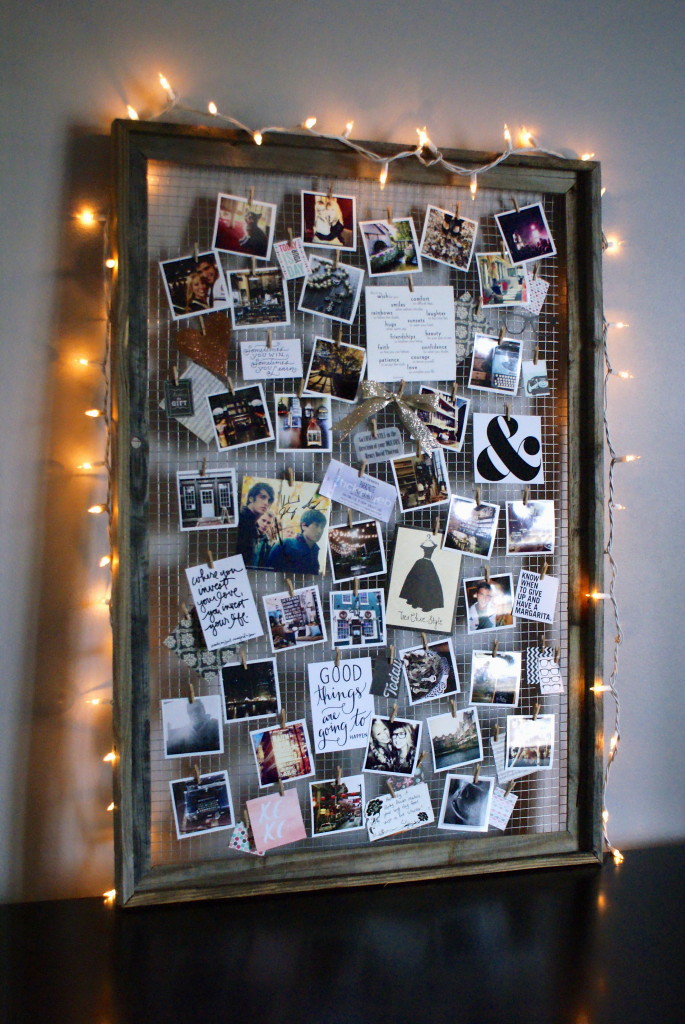 DIY Mood Board, DIY Inspiration Board, This DIY mood board displays imagery, text, and a few favorite memories in one place, without all of the clutter. 