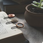DIY Vintage Button Bookmarks