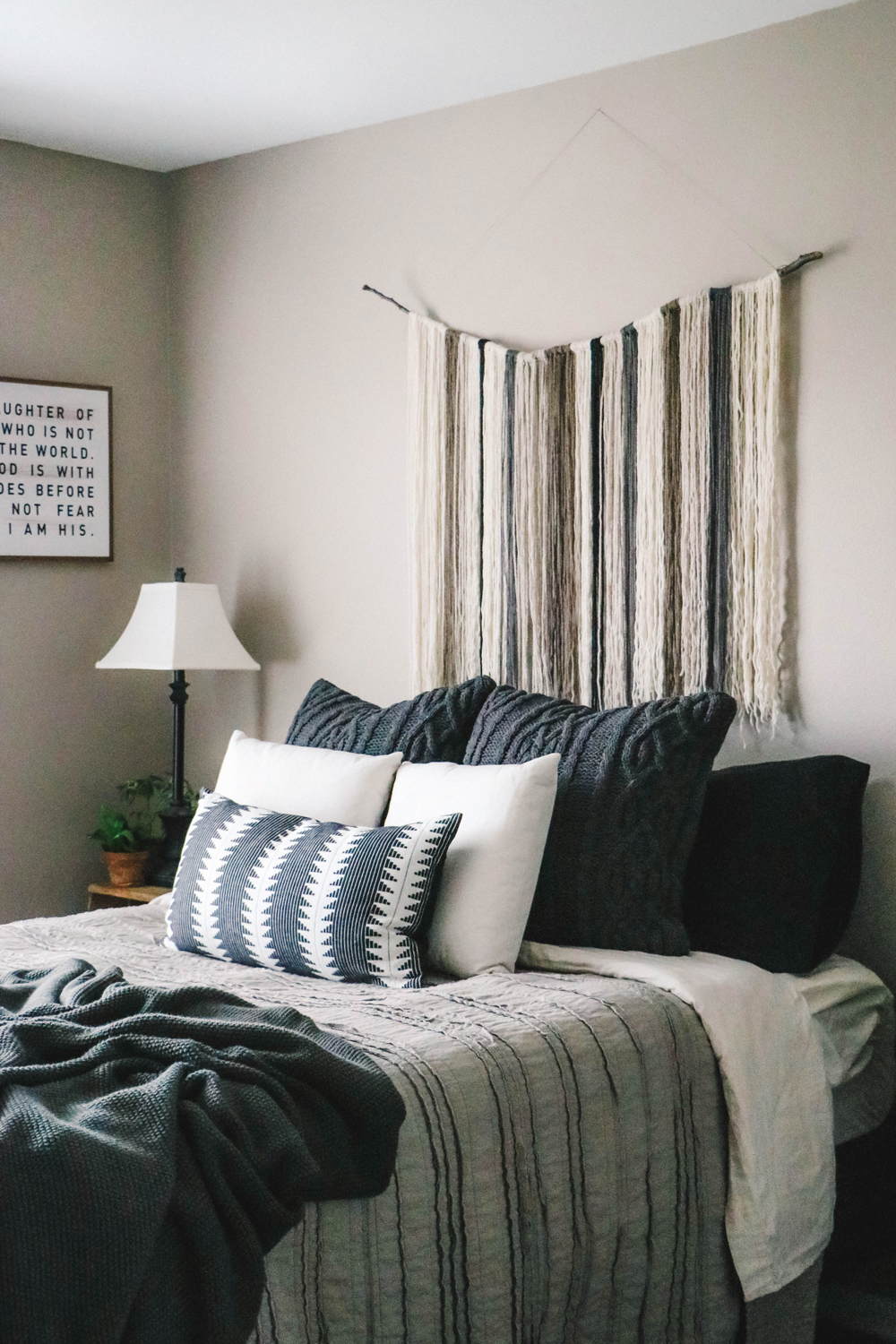 An Earthy  Boho Bedroom  Makeover The Anastasia Co 