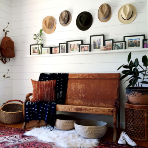 Hats as wall art, hat gallery