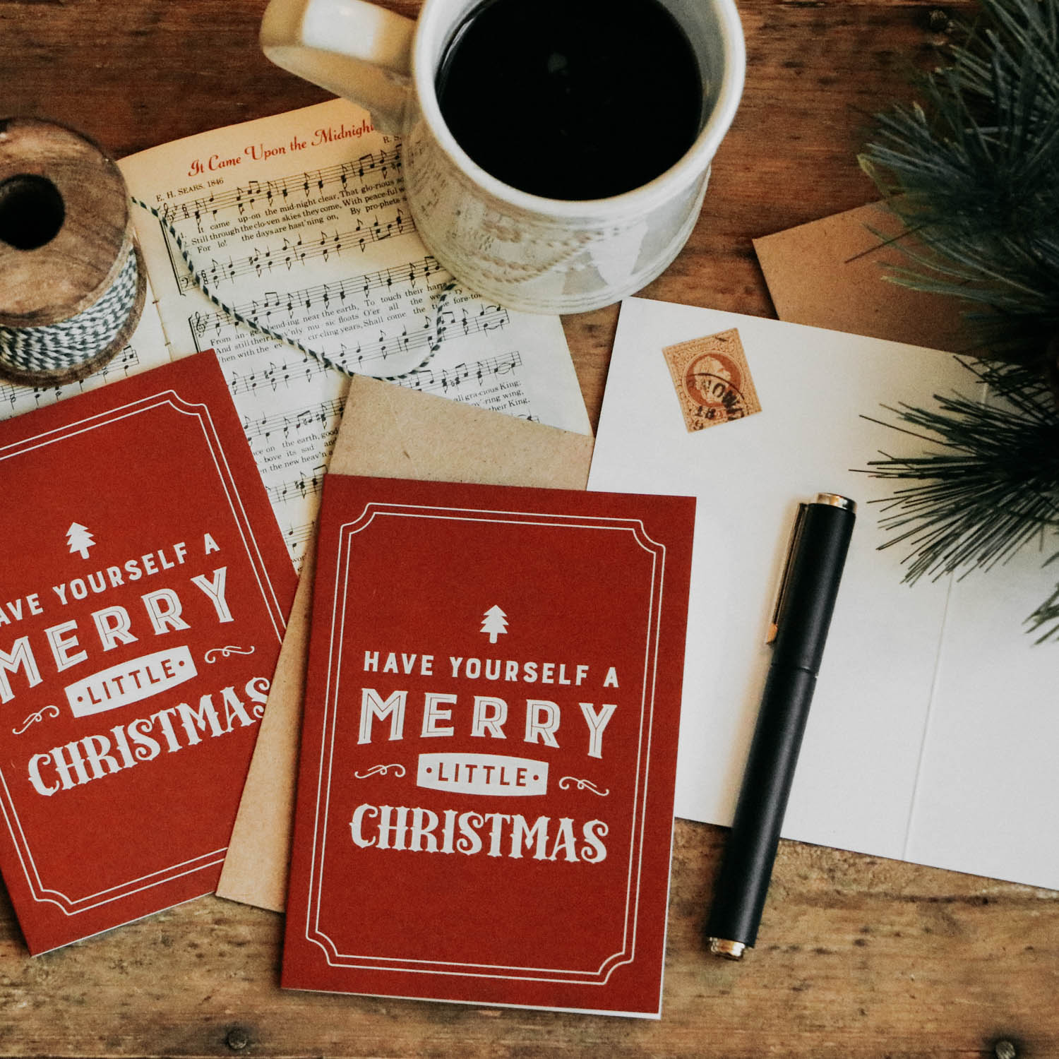 A Christmas card is a tangible way to show your friends and family that you care. Here are 7 reasons why you should send Christmas Cards. / Have Yourself a Merry Little Christmas Card / theanastasiaco.com