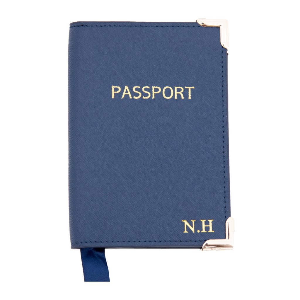Gifts for Travelers: A personalized passport case can protect that very important document and a bright color helps in stand out in the depths of a big travel bag. Get it monogrammed for your bestie to make it extra special.