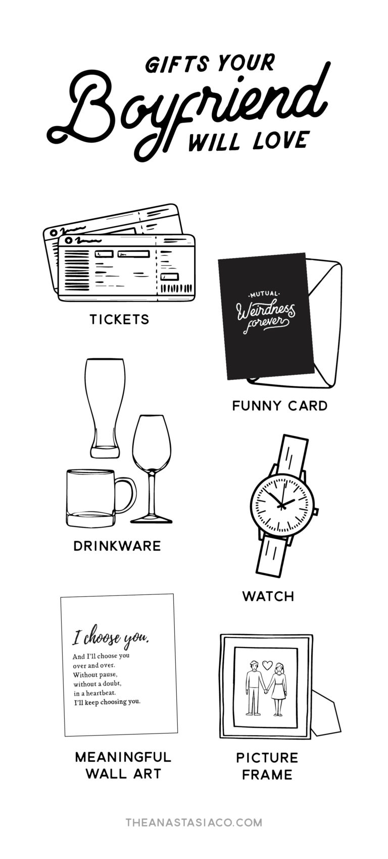 Meaningful Gift Cute Sentimental Gifts For Boyfriend Useful Gift