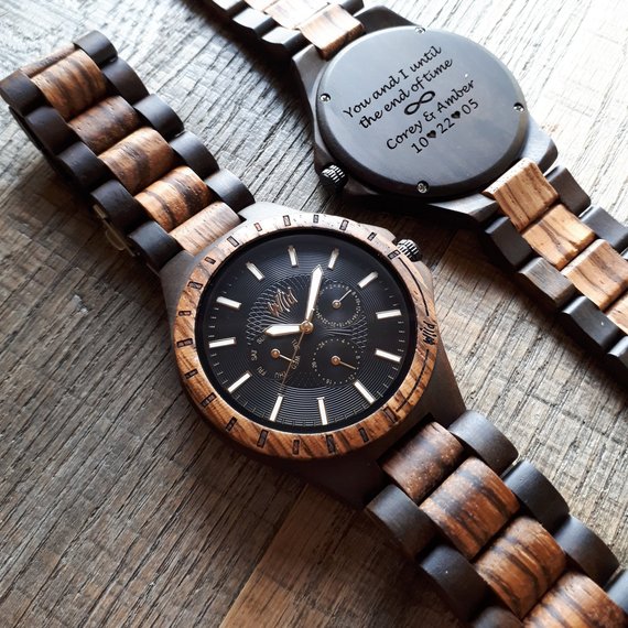 Boyfriend Gift: While a watch may seem like a standard guy gift, you can add your own special touch by getting the back of it engraved with a short and sweet note. Make sure he’s always thinking of you when he puts it on in the morning with a message that makes him smile. Looking for a unique timepiece? Try a wooden watch, which can be versatile for a dressy or casual outfit. Featured: Wild Watches
