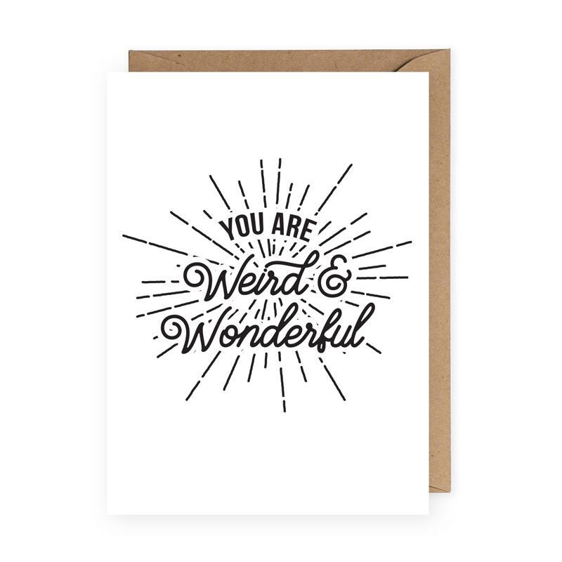Taking a few moments to write a card is one of the easiest, most thoughtful ways to show someone you care. These funny Valentine's Day cards are sure to bring some genuine smiles! / Weird and Wonderful / shop.theanastasiaco.com