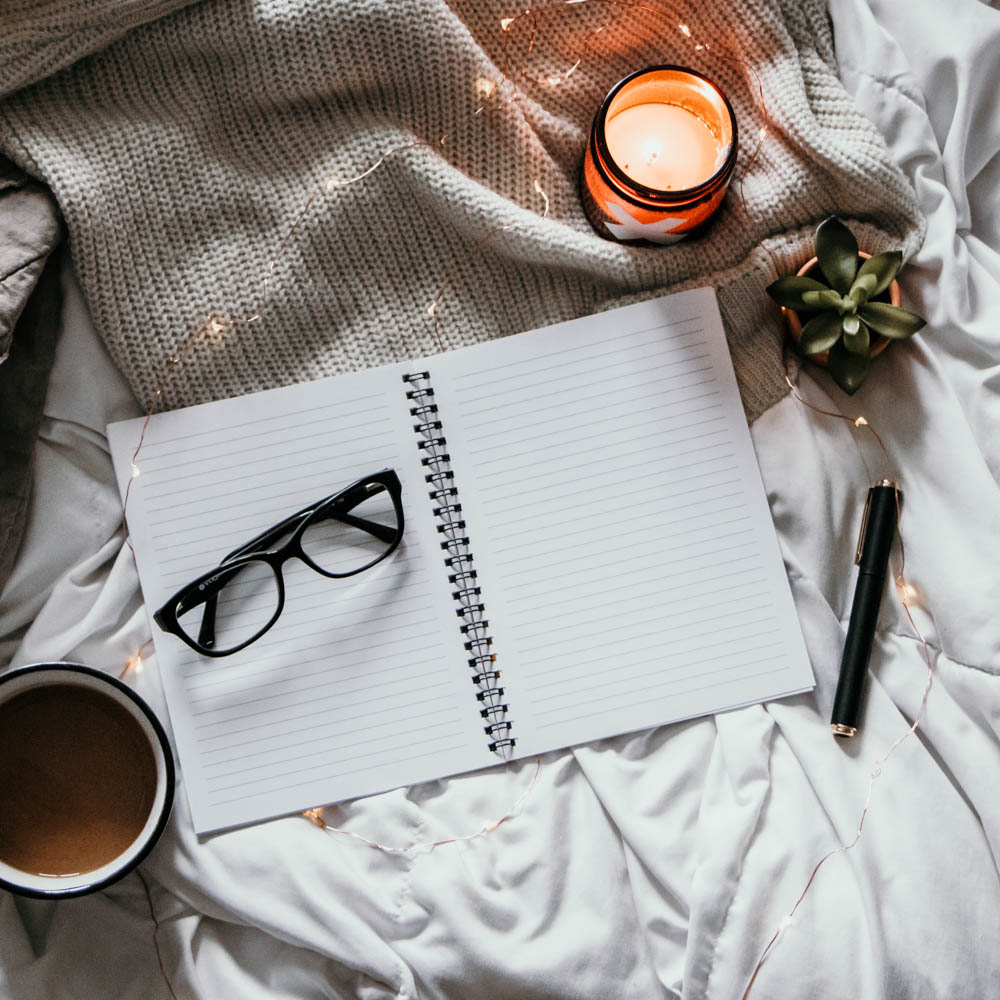 You sat down with a cup of coffee, a pen and a fresh page. You pick up the pen, and...nothing. Don’t panic - here are 20 journaling prompts to get started! These writing ideas also make great get to know you questions. / theanastasiaco.com