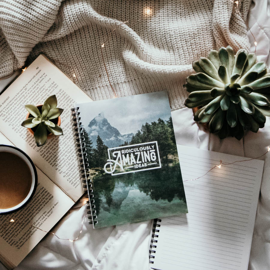 Writing Journal / Cute journals and notebooks / At first glance, a journal may seem like a stack of blank pages bound together. But, my friend, they are so much more. Those blank pages hold limitless potential. Explore these 8 different ways to use a journal! / theanastasiaco.com #journal #notebook
