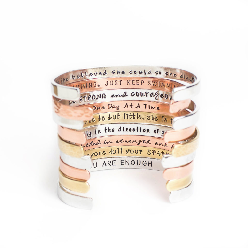 With this gift, your favorite graduate will be wearing your words — so make them count! Order a custom, hand-stamped bracelet with a favorite Bible verse, saying, quote or date. With several color and design options, there’s sure to be one that fits the recipients style. They’re simple and neutral, making them a perfect match for any outfit. / Graduation Gift Ideas / theanastasiaco.com