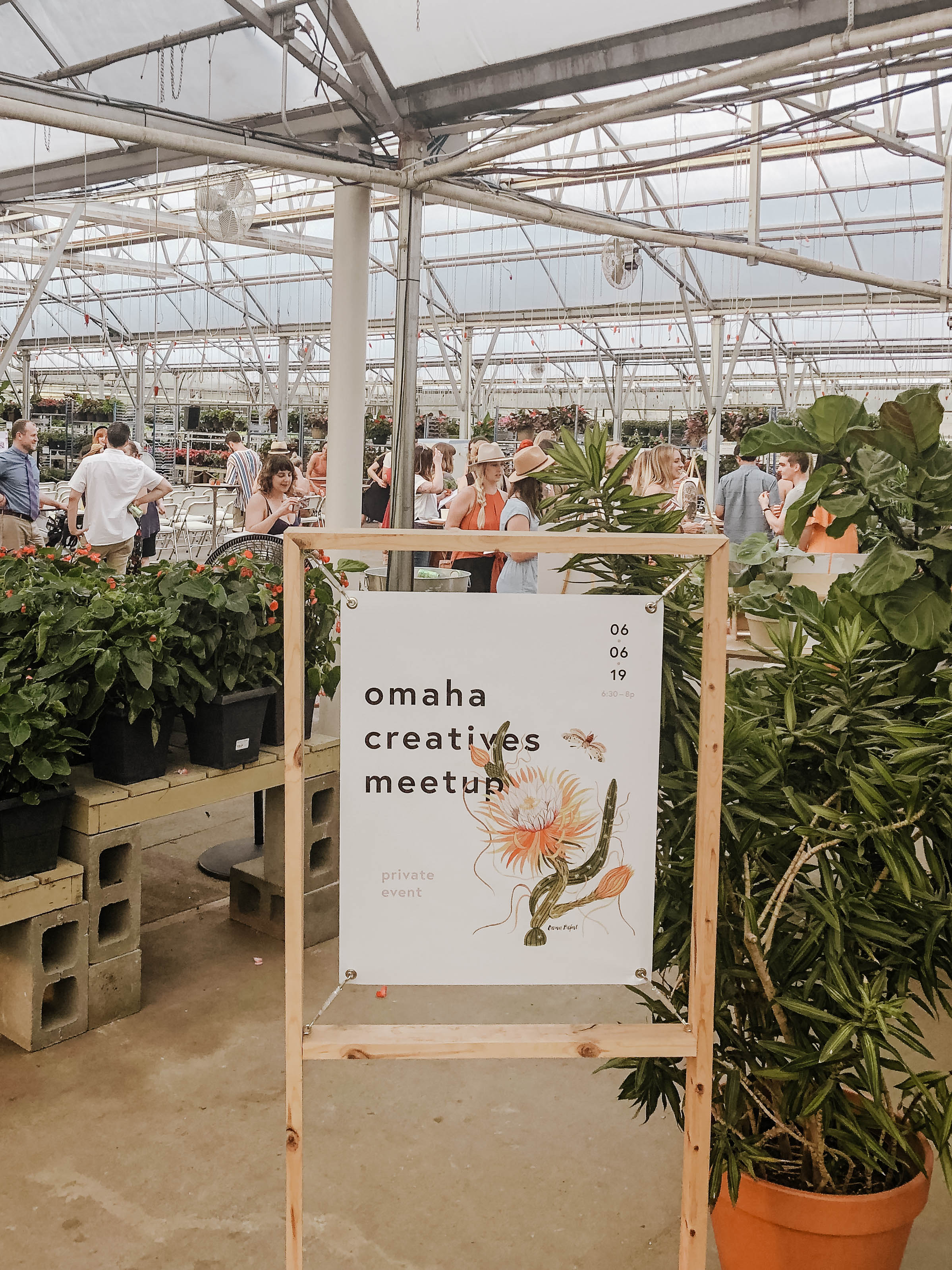 Mulhalls Nursery Omaha Creatives Meetup, Influencer and