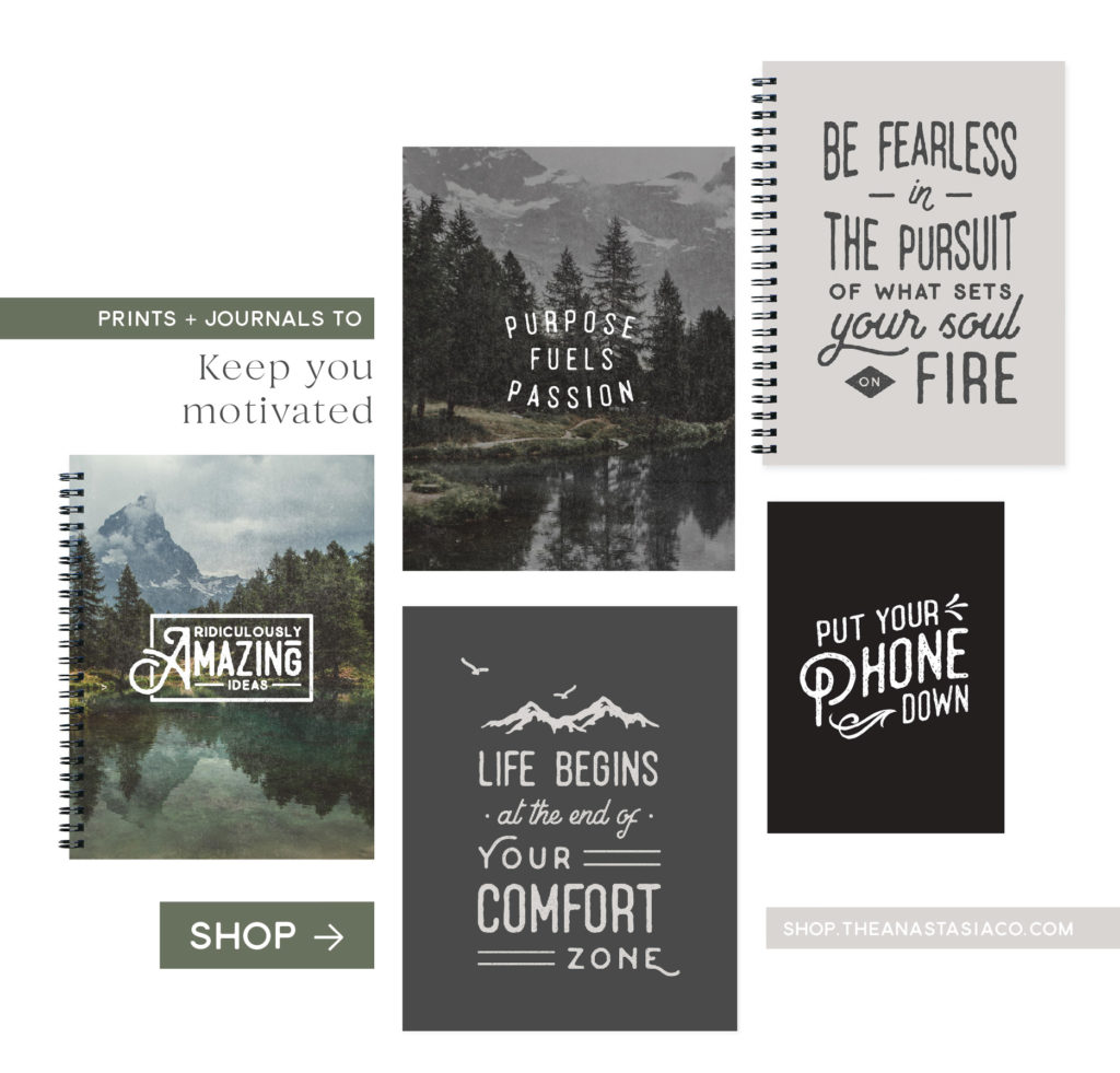 Bible Verse Prints and Journals, The Anastasia Co