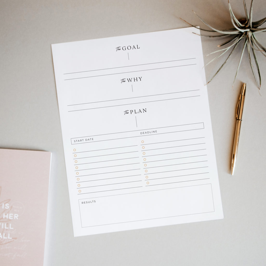 Free Printable Goal Planning Worksheet How To Write Goals For Success